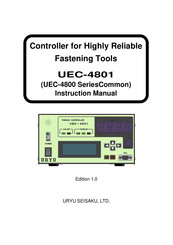 URYU UEC-4801 Instruction Manual