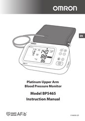 Omron BP5465 Instruction Manual