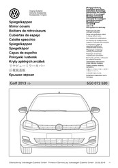 Volkswagen 5G0 072 530 Installation Instructions Manual