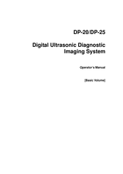 Mindray DP-20 Operator's Manual