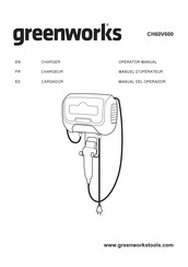 GreenWorks CH60V600 Operator's Manual