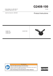Atlas Copco 8423031460 Product Instructions