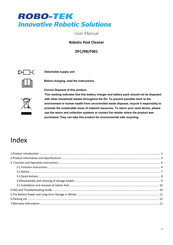 ROBO-TEK DFC/RB/F001 User Manual