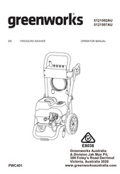 GreenWorks 5121502AU Operator's Manual