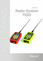 ALGE-Timing TED2 Manual