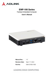 ADLINK Technology EMP-100 Series User Manual