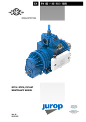 jurop PN 155 Instructions For Installation, Use And Maintenance Manual