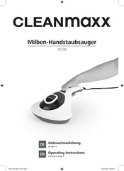 Cleanmaxx 15176 Operating Instructions Manual