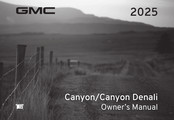 Gmc Canyon 2025 Owner's Manual