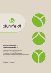 Blumfeldt 10034693 Manual