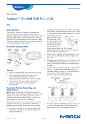 Millipore Amicon 6015 User Manual