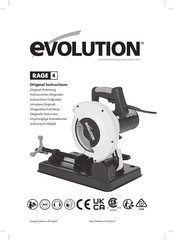 Evolution 081-0008 Original Instructions Manual