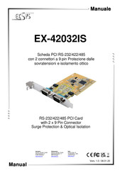 Exsys EX-42032IS Manual