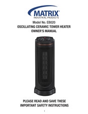 Matrix EB020 Owner's Manual