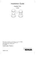 Kohler K-T9540 Installation Manual
