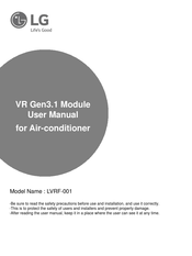 LG LVRF-001 User Manual