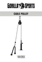 gorilla sports 101293 Manual