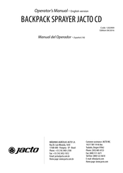 Jacto CD 500 Operator's Manual