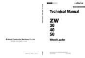 Hitachi ZW 50 Technical Manual