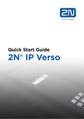 Axis 2N IP Verso Quick Start Manual