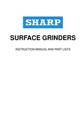 Sharp SH-2047 Series Instruction Manual And Parts List
