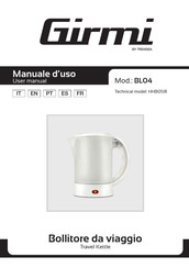 TREVIDEA Girmi BL04 User Manual