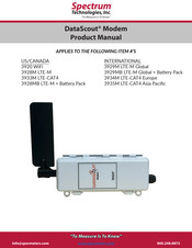Spectrum Technologies DataScout 3922M Product Manual