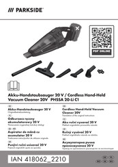 Parkside 418062 2210 Translation Of The Original Instructions