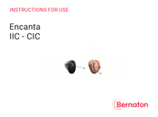Bernafon Encanta 100 Instructions For Use Manual
