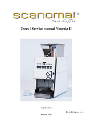 Scanomat Venezia II User & Service Manual
