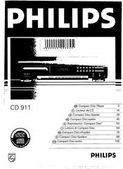 Philips CD911 Manual
