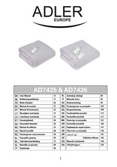 Adler Europe AD7426 User Manual