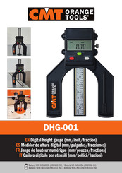 CMT ORANGE TOOLS DHG-001 Manual