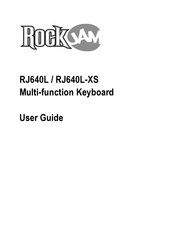 RockJam RJ640L User Manual