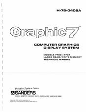 Sanders Associates 7704 Technical Manual