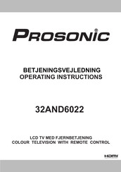 Prosonic 32AND6022 Operating Instructions Manual
