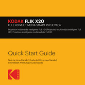Kodak FLIK X20 Quick Start Manual