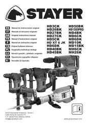 stayer MD4BK Original Instruction Manual