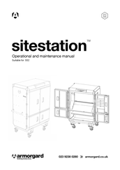 Armorgard SiteStation SS2 Operational And Maintenance Manual