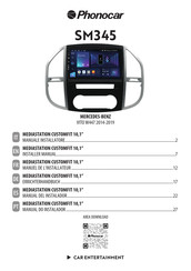 Phonocar SM345 Installer Manual
