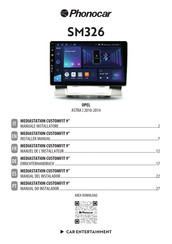 Phonocar SM326 Installer Manual