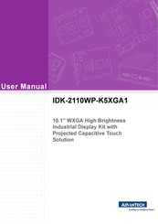 Advantech IDK-2110WP-K5XGA1 User Manual