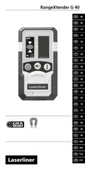 LaserLiner G40 Operating Instructions Manual
