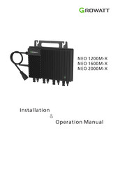 Growatt NEO 600M-X Installation & Operation Manual