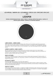 FF Europe LEDSP08 Original Instruction Manual