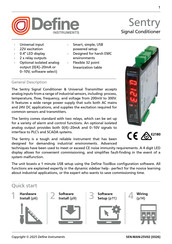Define Instruments Sentry Manual