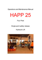 Happ 25 Operation And Maintenance Manual
