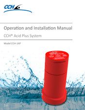 CCH CCH-1AP Operation And Installation Manual