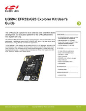 Silicon Laboratories EFR32xG26 User Manual