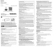 Sony ULT FIELD 3 Manual